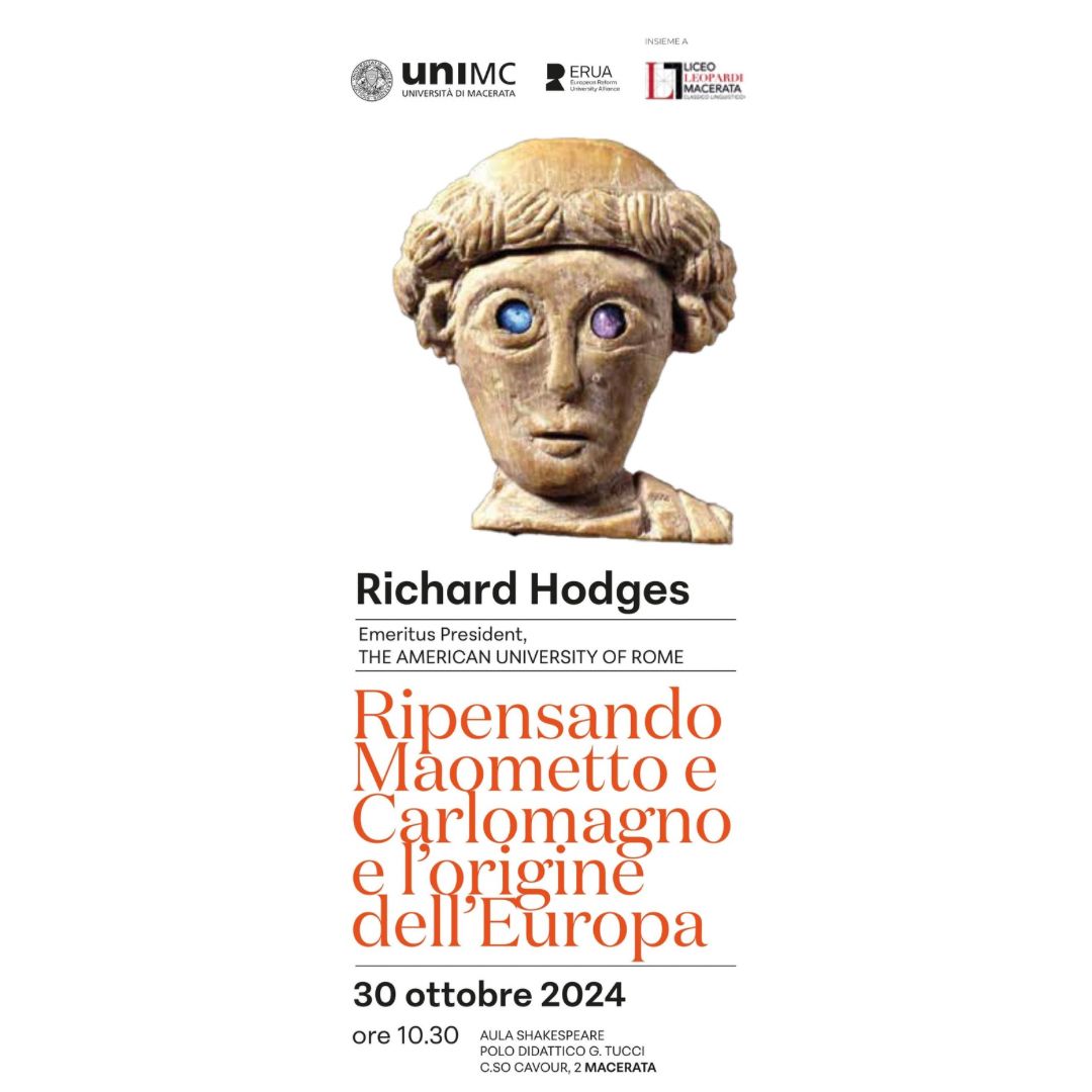 30 ottobre 2024 - Ripensando Maometto e Carlo Magno e l’origine d’Europa - Liceo Statale G. Leopardi Macerata