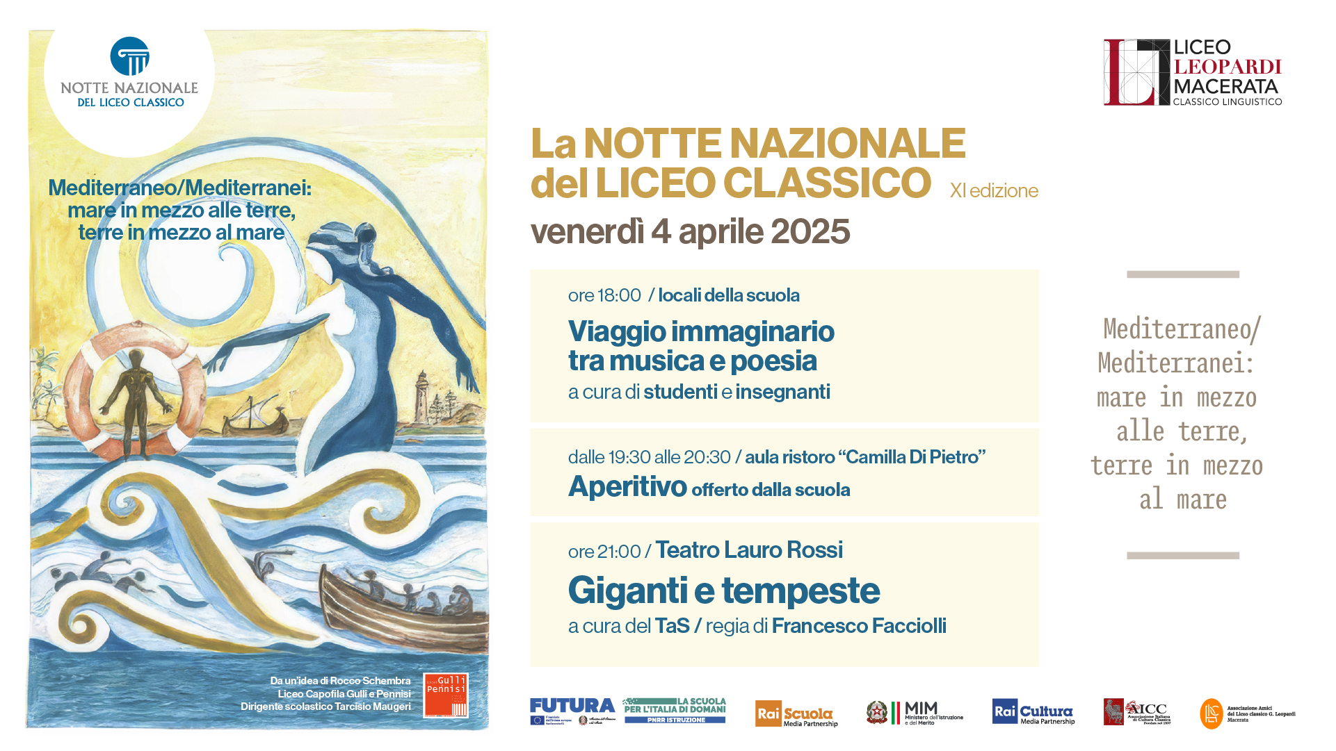 , 4 April - Liceo Statale G. Leopardi Macerata