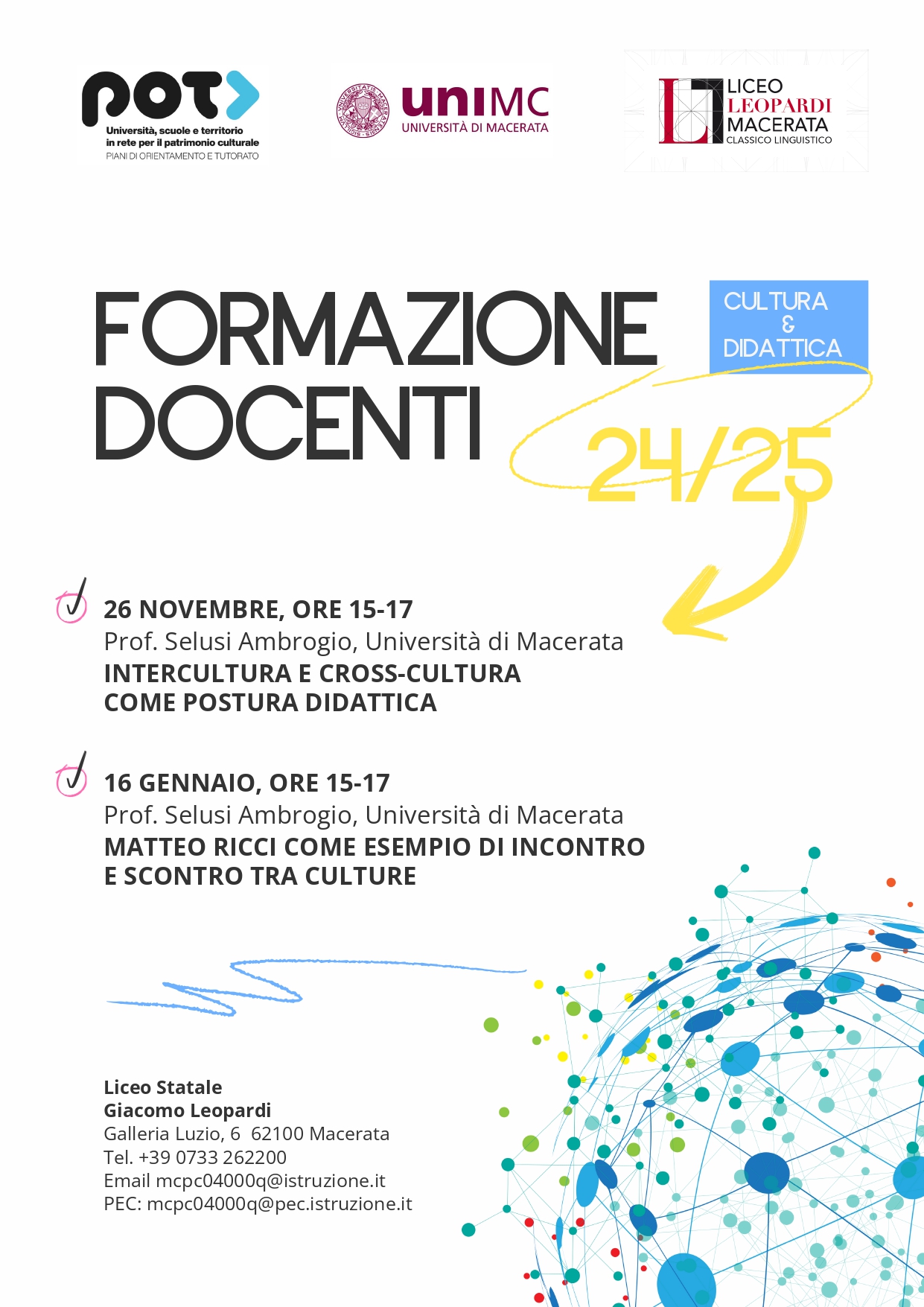 21 November 2024 - - Liceo Statale G. Leopardi Macerata